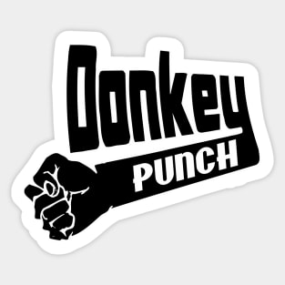 Donkey Punch Sticker